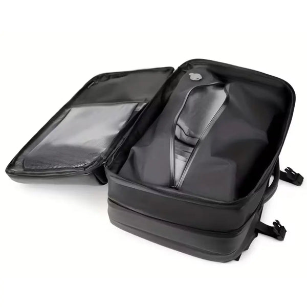 Traveling Bag Vacuum Compression With Air Pump Device 17-Inch Backpack, Waterproof Oxford Fabric