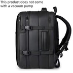 Traveling Bag Vacuum Compression With Air Pump Device 17-Inch Backpack, Waterproof Oxford Fabric
